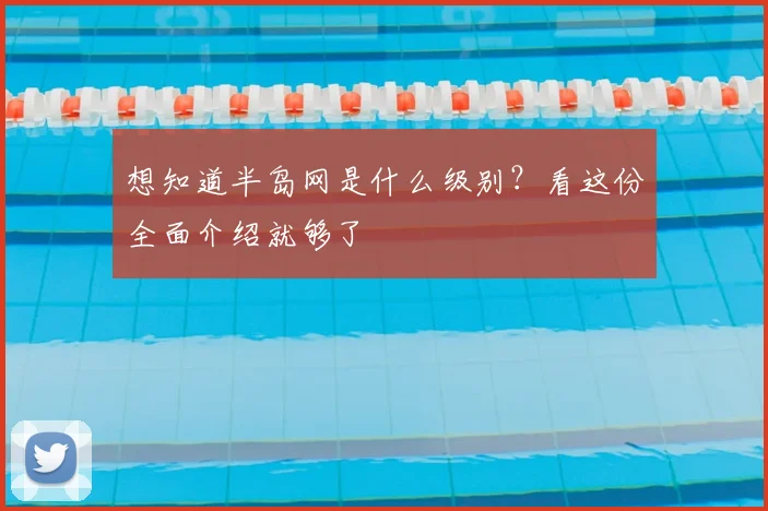 想知道半岛网是什么级别？看这份全面介绍就够了